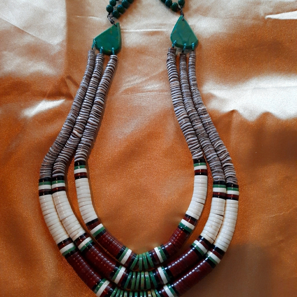 Vintage Pucca Shell Necklace